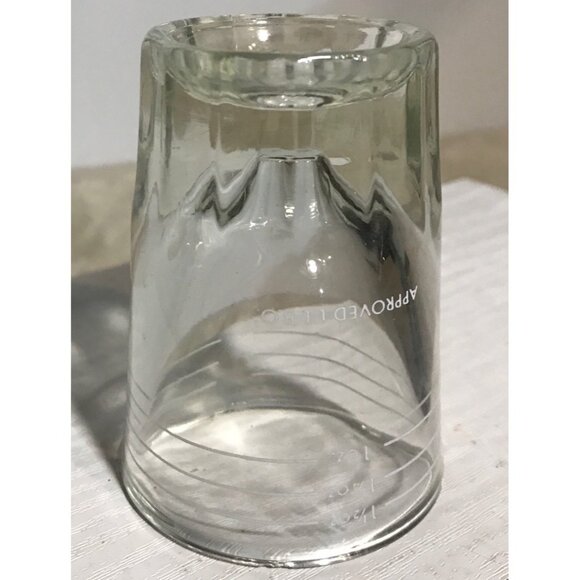 LLBO Shot Glass With Measurement Lines Liquor Licence Bureau Ontario Canada - Picture 3 of 7